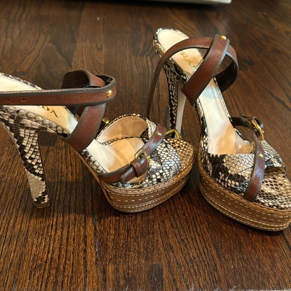 Prada Python Heels - Picture 1 of 8